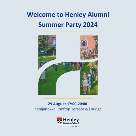 Welcome to Henley Alumni Summer Party 2024