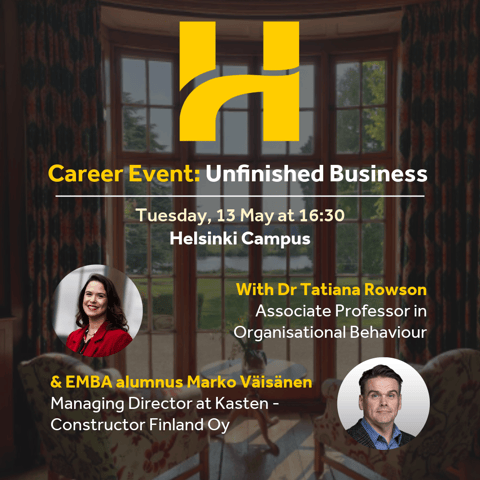 Career Event: Unfinished Business