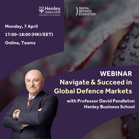 Webinar | Navigate & Succeed in Global Defence Markets