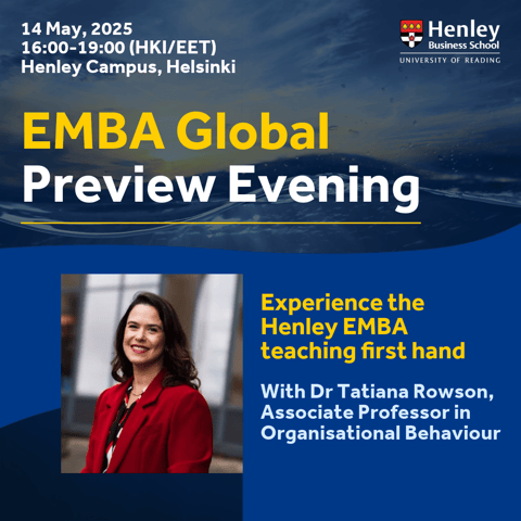 EMBA Global Preview Evening 14.5.