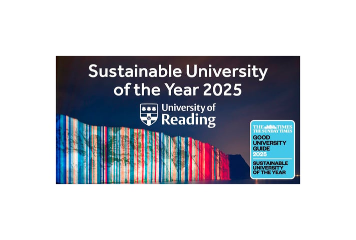 Reading named Sustainable University of the Year 2025