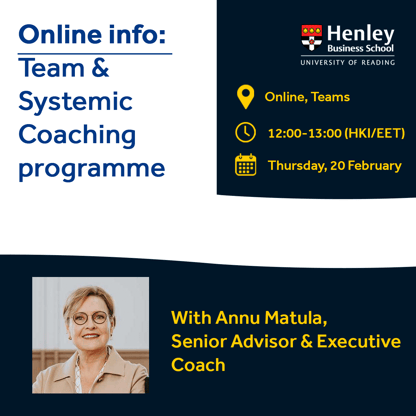 Team Coaching info 20 February