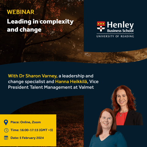 Webinar | Leading in complexity and change